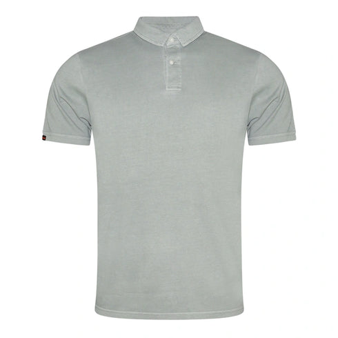 Superdry Jersey Polo T. Shirt Sage